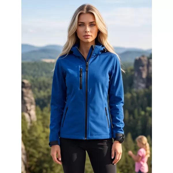  Női softshell kabát ALTISPORT NP/ALW125 KIRÁLYKÉK 