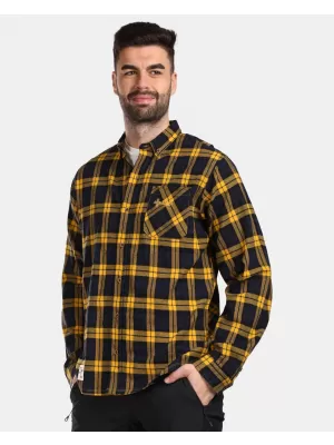Férfi ing KILPI FLANNY-M VM0380KI BOROSTYÁN