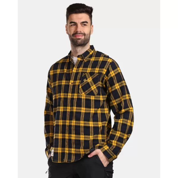  Férfi ing KILPI FLANNY-M VM0380KI BOROSTYÁN 