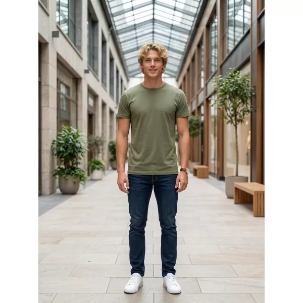  Férfi póló ALTISPORT NP/ALM921 VILÁGOS KHAKI 