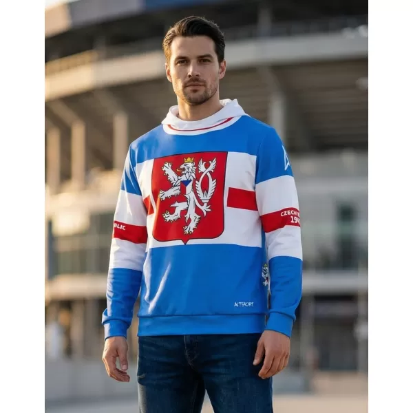  Prémium férfi pulóver ALTISPORT x CZE VOJ/ALM032MI01 RETRO 