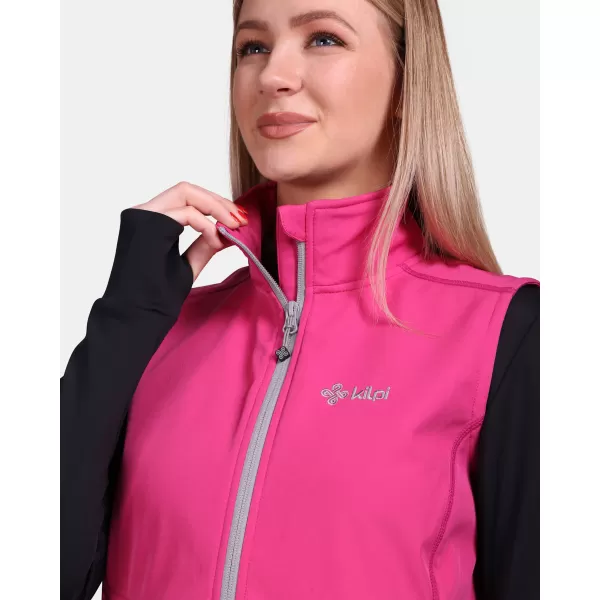  Női softshell mellény KILPI SOIL-W VL0113KI RÓZSASZÍN 