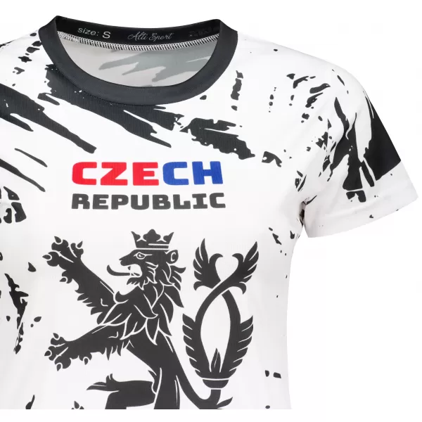  Prémium funkcionális női póló ALTISPORT x CZE VOJ/ALW036TR01 ABSZTRAKCIÓ 