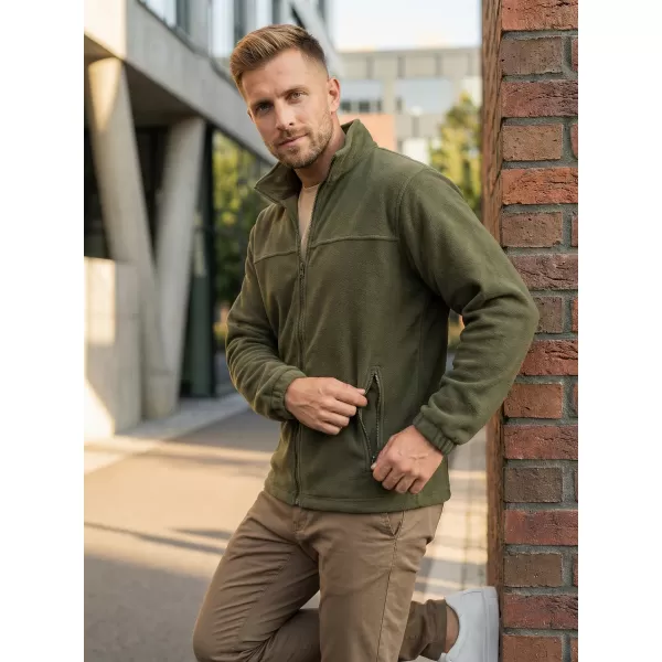  Férfi polár pulóver ALTISPORT NP/ALM105 KATONAI 