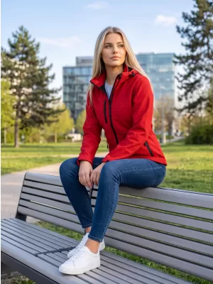 Női softshell kabát ALTISPORT NP/ALW125 PIROS