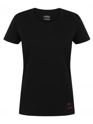 Női póló HUSKY TEE BASE L FEKETE