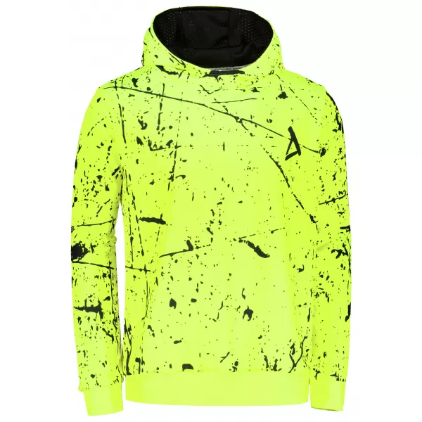  Férfi prémium funkcionális pulóver ALTISPORT VOJ/ALM034MI01 NEON SÁRGA 