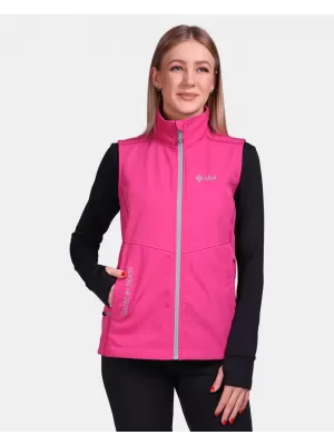 Női softshell mellény KILPI SOIL-W VL0113KI RÓZSASZÍN