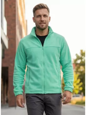 Férfi polár pulóver ALTISPORT NP/ALM105 MENTA