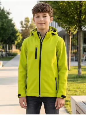 Gyermek softshell kabát ALTISPORT NP/ALK535 MÉSZ