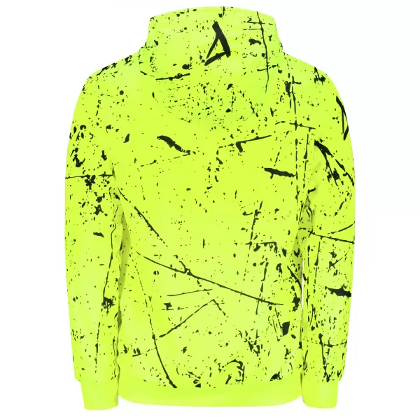  Férfi prémium funkcionális pulóver ALTISPORT VOJ/ALM034MI01 NEON SÁRGA 