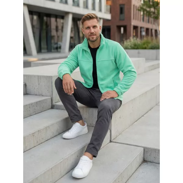  Férfi polár pulóver ALTISPORT NP/ALM105 MENTA 