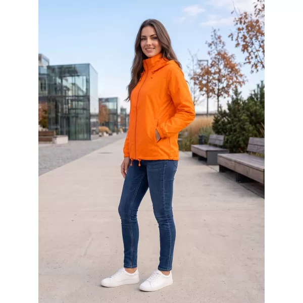  Uniszex széldzseki ALTISPORT NP/ALU425 NEON NARANCS 