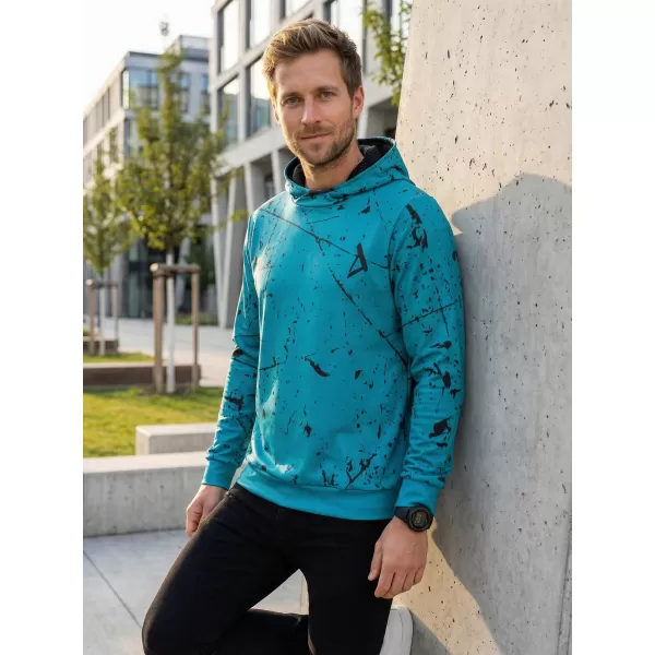  Férfi prémium funkcionális pulóver ALTISPORT VOJ/ALM034MI01 SMARAGD 