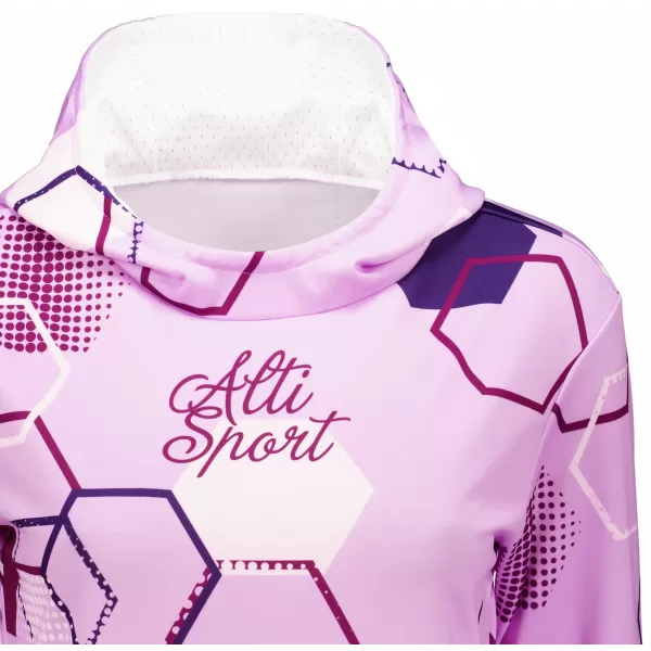  Prémium funkcionális női pulóver ALTISPORT VOJ/ALW037MI01 HALVÁNYLILA 