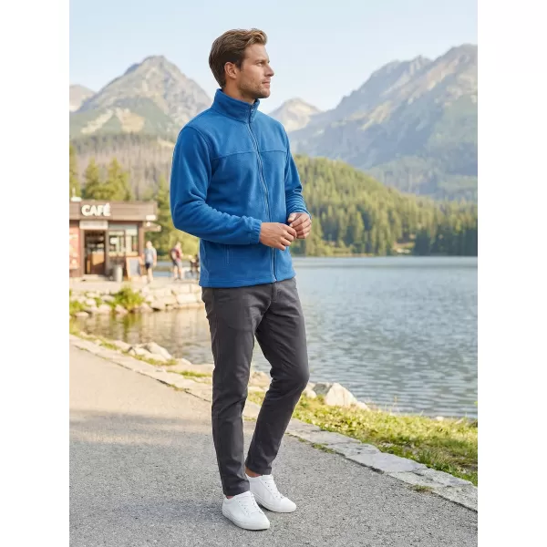  Férfi polár pulóver ALTISPORT NP/ALM105 AZÚRKÉK 