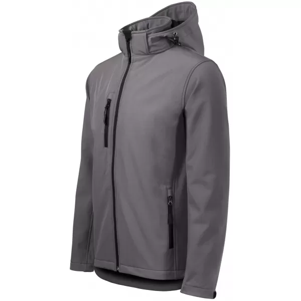  Férfi softshell kabát ALTISPORT NP/ALM225 SÖTÉTSZÜRKE KIEMELÉSEK 