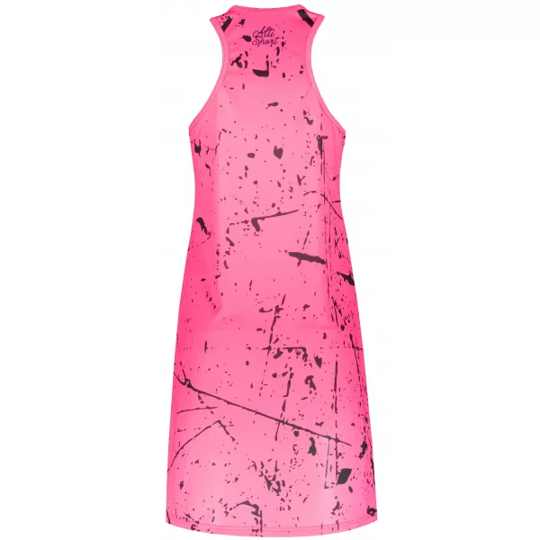  Prémium funkcionális női mellényruha ALTISPORT VOJ/ALW034SAT01 NEON/RÓZSASZÍN 