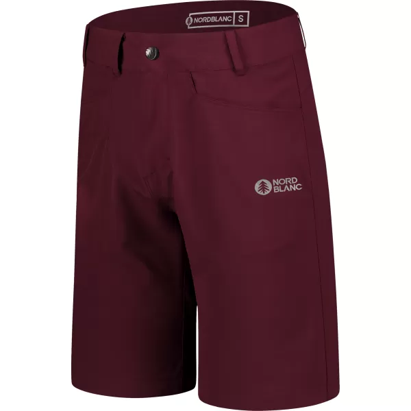  Férfi rövidnadrág NORDBLANC FIDELITY NBSPM8049 BURGUNDIA 