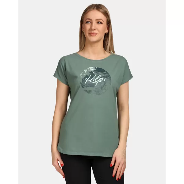  Női póló KILPI NELLIM-W VL0363KI KHAKI 