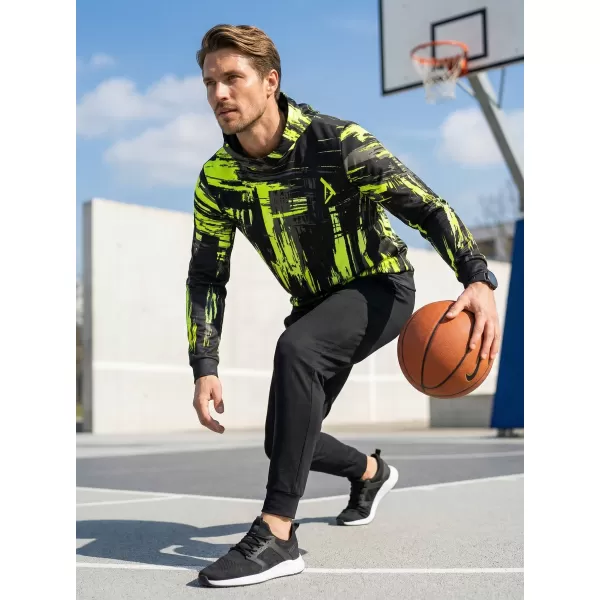  Prémium férfi pulóver ALTISPORT VOJ/ALM010MI01 FEKETE ÉS SÁRGA 