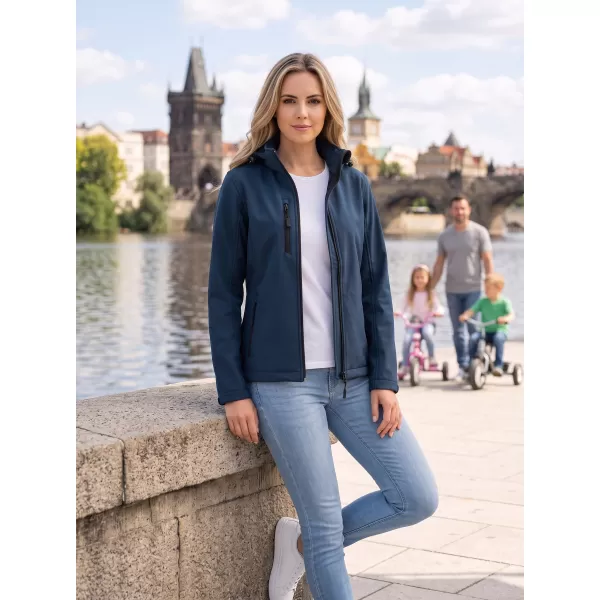  Női softshell kabát ALTISPORT NP/ALW125 SÖTÉTKÉK 