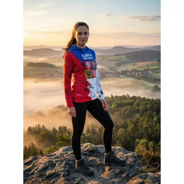  Női prémium pulóver ALTISPORT x CZE VOJ/ALW032MI01 KARAKTER 