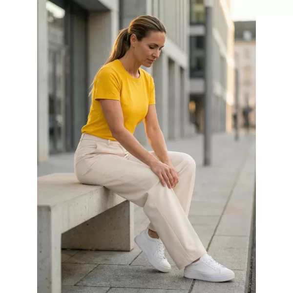  Női póló ALTISPORT NP/ALW331 SÁRGA 