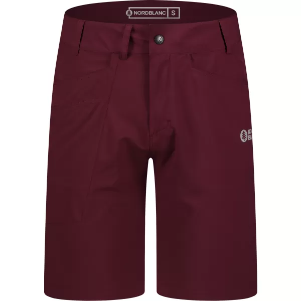  Férfi rövidnadrág NORDBLANC FIDELITY NBSPM8049 BURGUNDIA 
