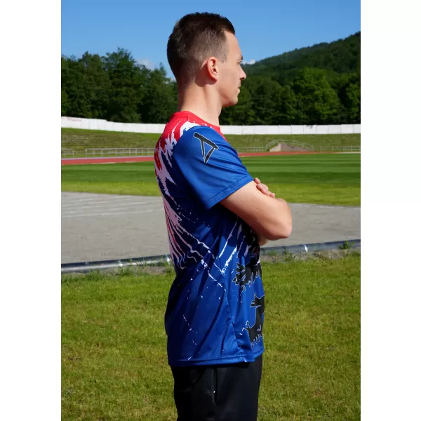  Férfi prémium funkcionális póló ALTISPORT x CZE VOJ/ALM036TR01 OROSZLÁN 