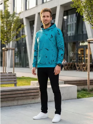 Férfi prémium funkcionális pulóver ALTISPORT VOJ/ALM034MI01 SMARAGD