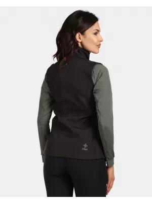 Női softshell mellény KILPI SOIL-W VL0113KI FEKETE