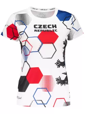 Prémium funkcionális női póló ALTISPORT x CZE VOJ/ALW036TR01 HEXA FEHÉR
