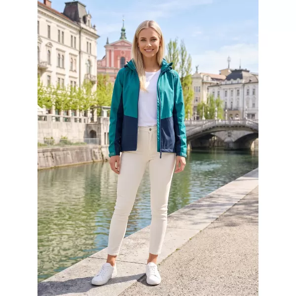  Női kabát ALTISPORT NoPrint NP/ALW935 SMARAGD 