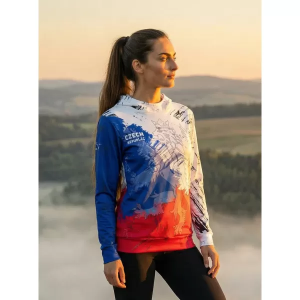  Női prémium pulóver ALTISPORT x CZE VOJ/ALW032MI01 OROSZLÁN 