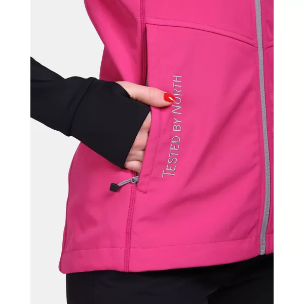  Női softshell mellény KILPI SOIL-W VL0113KI RÓZSASZÍN 