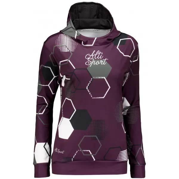  Prémium funkcionális női pulóver ALTISPORT VOJ/ALW037MI01 LILA 