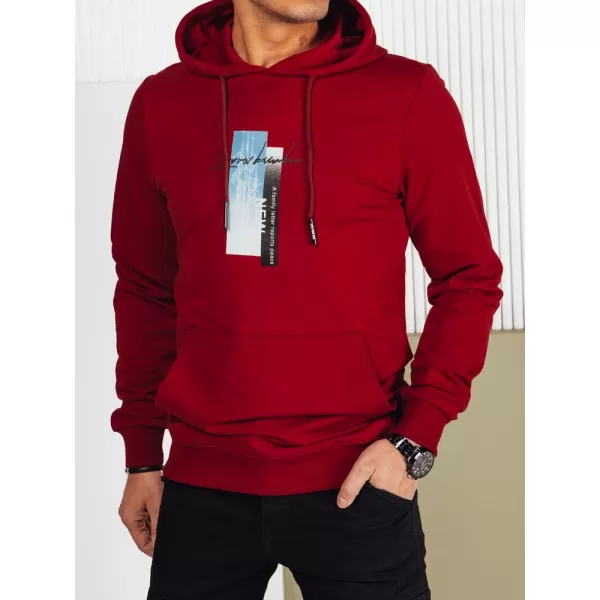  Férfi pulóver DSTREET BX5728 BORDE 
