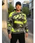 Prémium férfi pulóver ALTISPORT VOJ/ALM014MI01 FEKETE ÉS ZÖLD