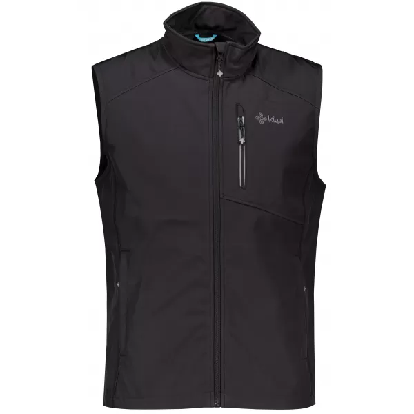  Férfi softshell mellény KILPI SOIL-M VM0118KI FEKETE 
