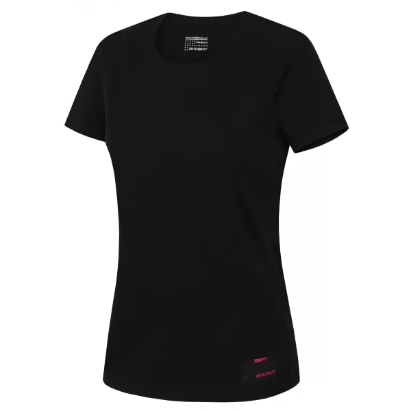  Női póló HUSKY TEE BASE L FEKETE 
