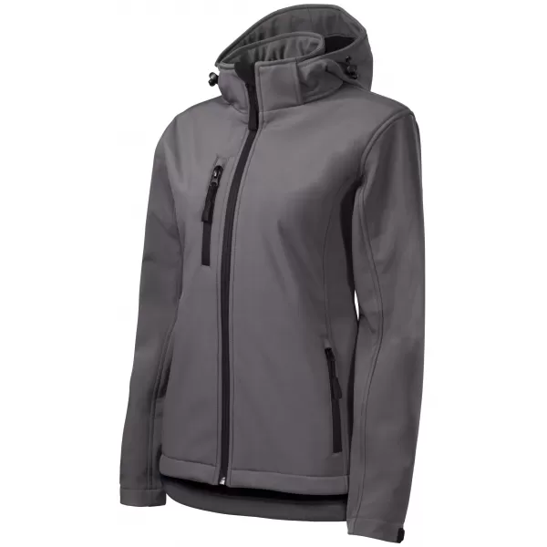  Női softshell kabát ALTISPORT NP/ALW125 SÖTÉTSZÜRKE KIEMELÉSEK 