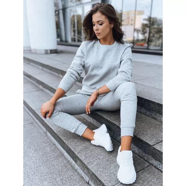  Női pulóver DSTREET FASHION II BY0152 VILÁGOSSZÜRKE 
