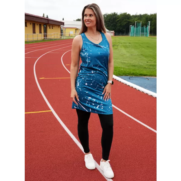  Prémium funkcionális női mellényruha ALTISPORT VOJ/ALW034SAT01 SMARAGD 