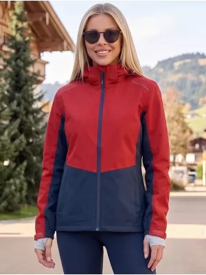 Női kabát ALTISPORT NoPrint NP/ALW953 PIROS
