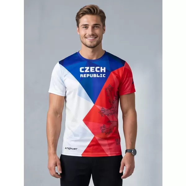  Férfi prémium funkcionális póló ALTISPORT x CZE VOJ/ALM032TR01 FORMÁK 