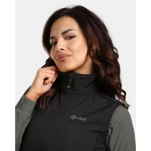  Női softshell mellény KILPI SOIL-W VL0113KI FEKETE 