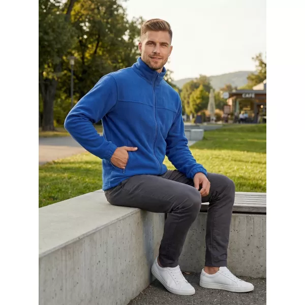  Férfi polár pulóver ALTISPORT NP/ALM105 KIRÁLYKÉK 