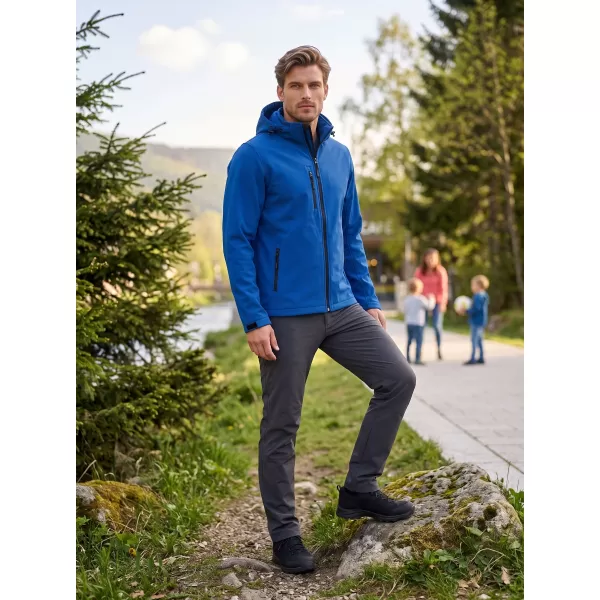  Férfi softshell kabát ALTISPORT NP/ALM225 KIRÁLYKÉK 