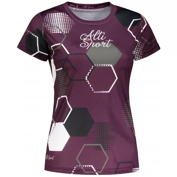 Prémium funkcionális női póló ALTISPORT VOJ/ALW037TR01 LILA 